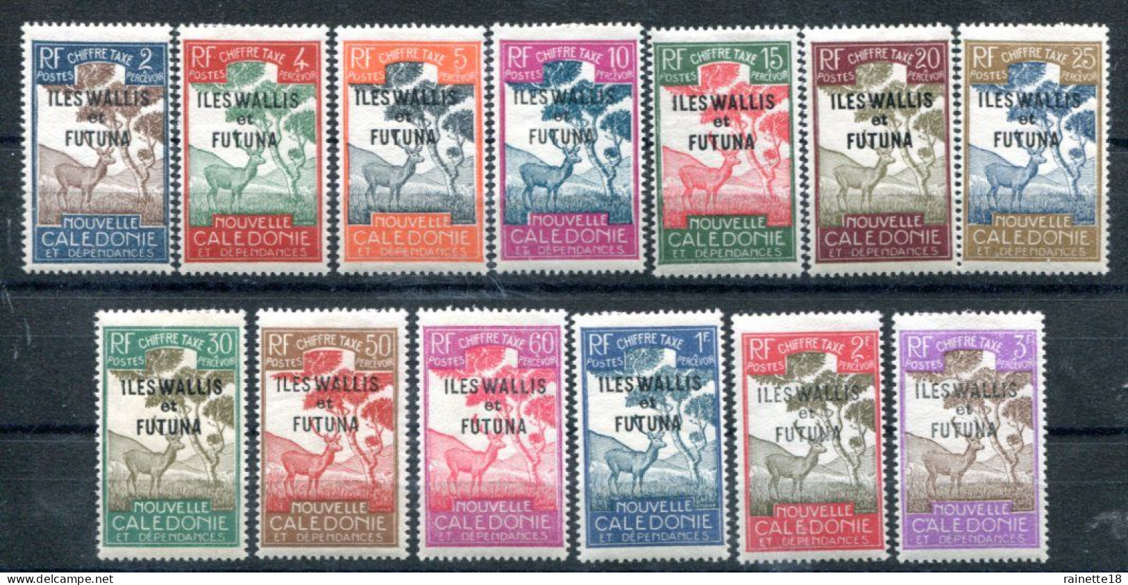 Wallis Et Futuna         Taxes   11/23 * - Timbres-taxe