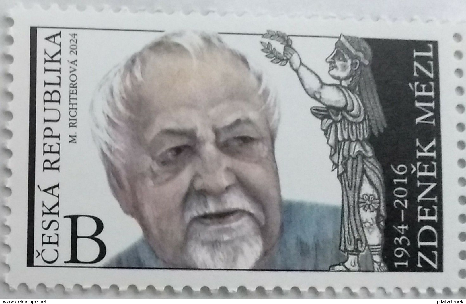 Czech Republik 2024, Zdenek Mezl, Briefmarkenauthor,  MNH - Neufs