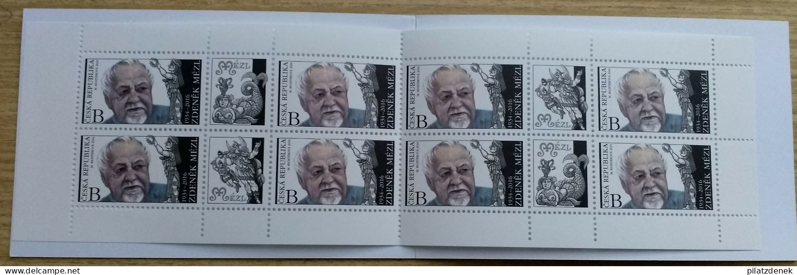 Czech Republik 2024, Zdenek Mezl, Markenheft,  MNH - Unused Stamps
