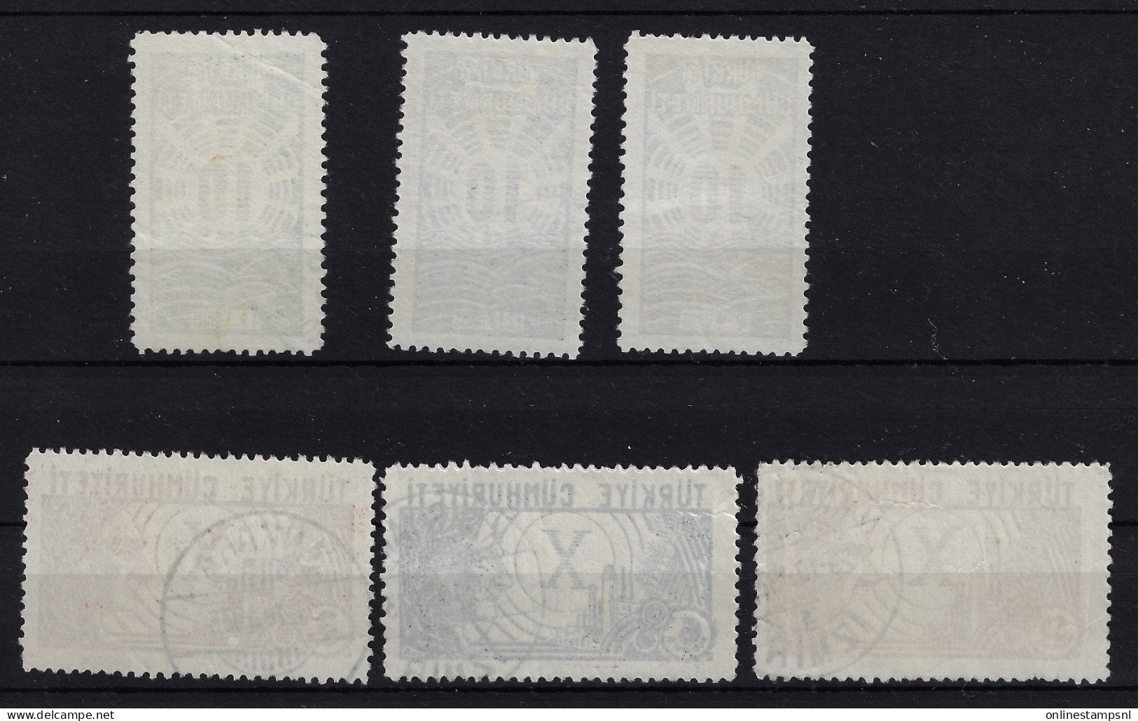 Turkey: Mi 964 - 970 Oblitéré/cancelled/used - Gebraucht