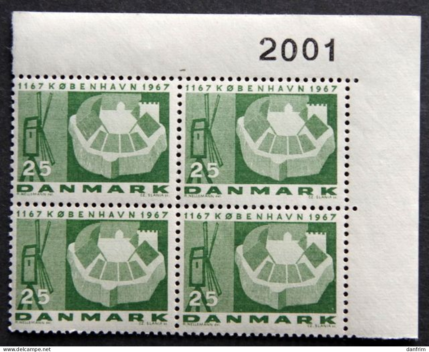 Denmark 1967  Cz.Slania   Minr.451x  MNH   (**)   ( Lot Ks 1580  ) - Neufs