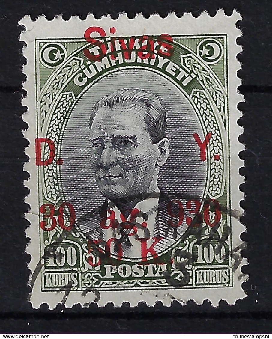 Turkey: Mi  932 Isf 1252  1930 Oblitéré/cancelled/used - Oblitérés