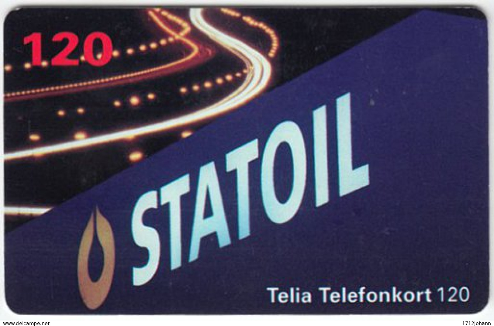 SWEDEN A-549 Chip Telia - Energy, Gasoline Station - Used - Suède