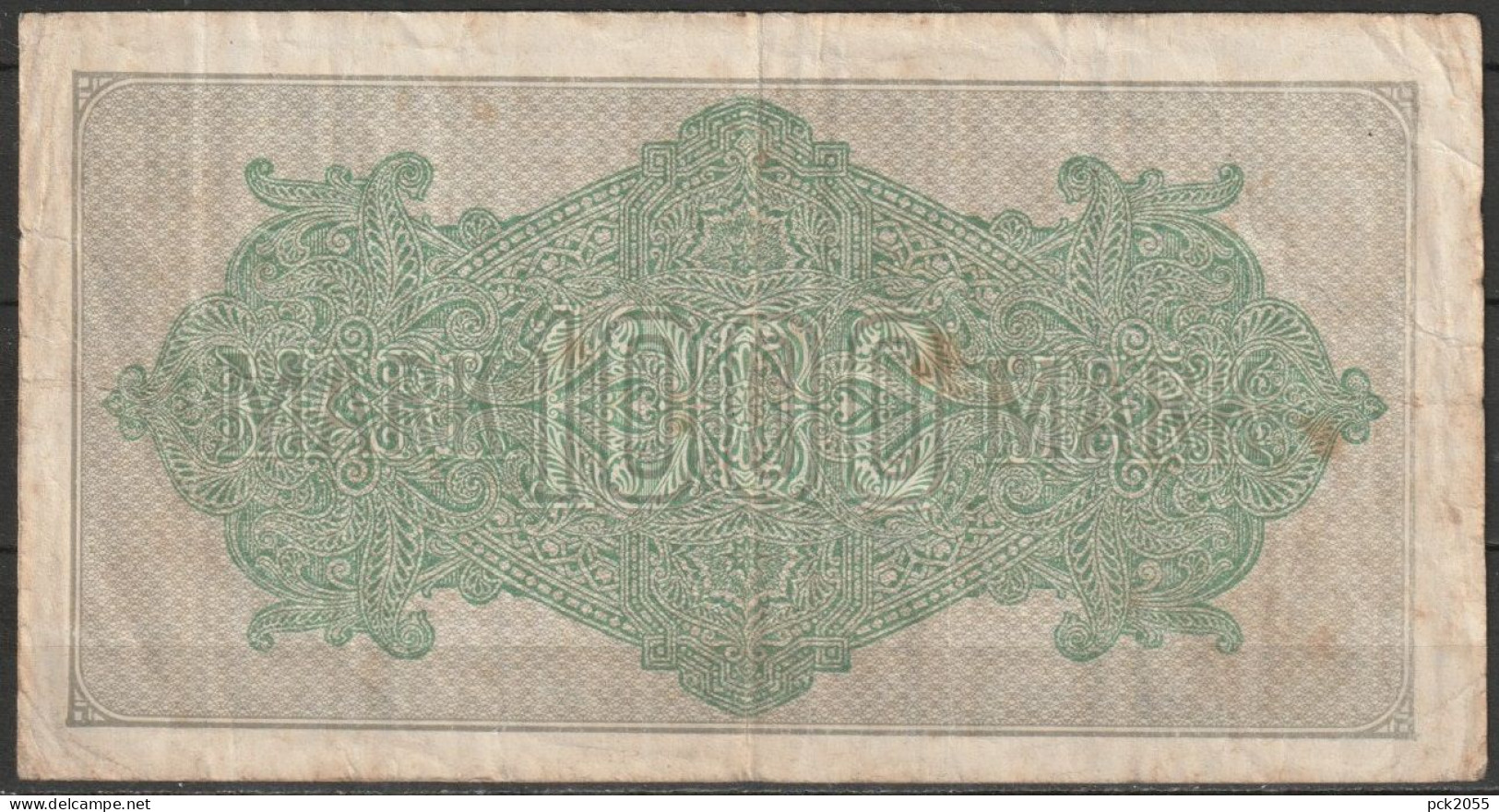 DR.1000 Mark Reichsbanknote 15.9.1922 Ros.Nr.75i, P76 ( D 6281 ) - 1000 Mark