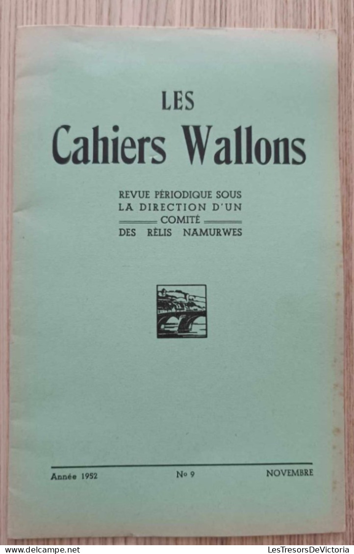 Livre - Poésie - Les Cahiers Wallons - Revue Périodique Sous La Direction D'un Comité Des Rélis Numurwes - Autres & Non Classés