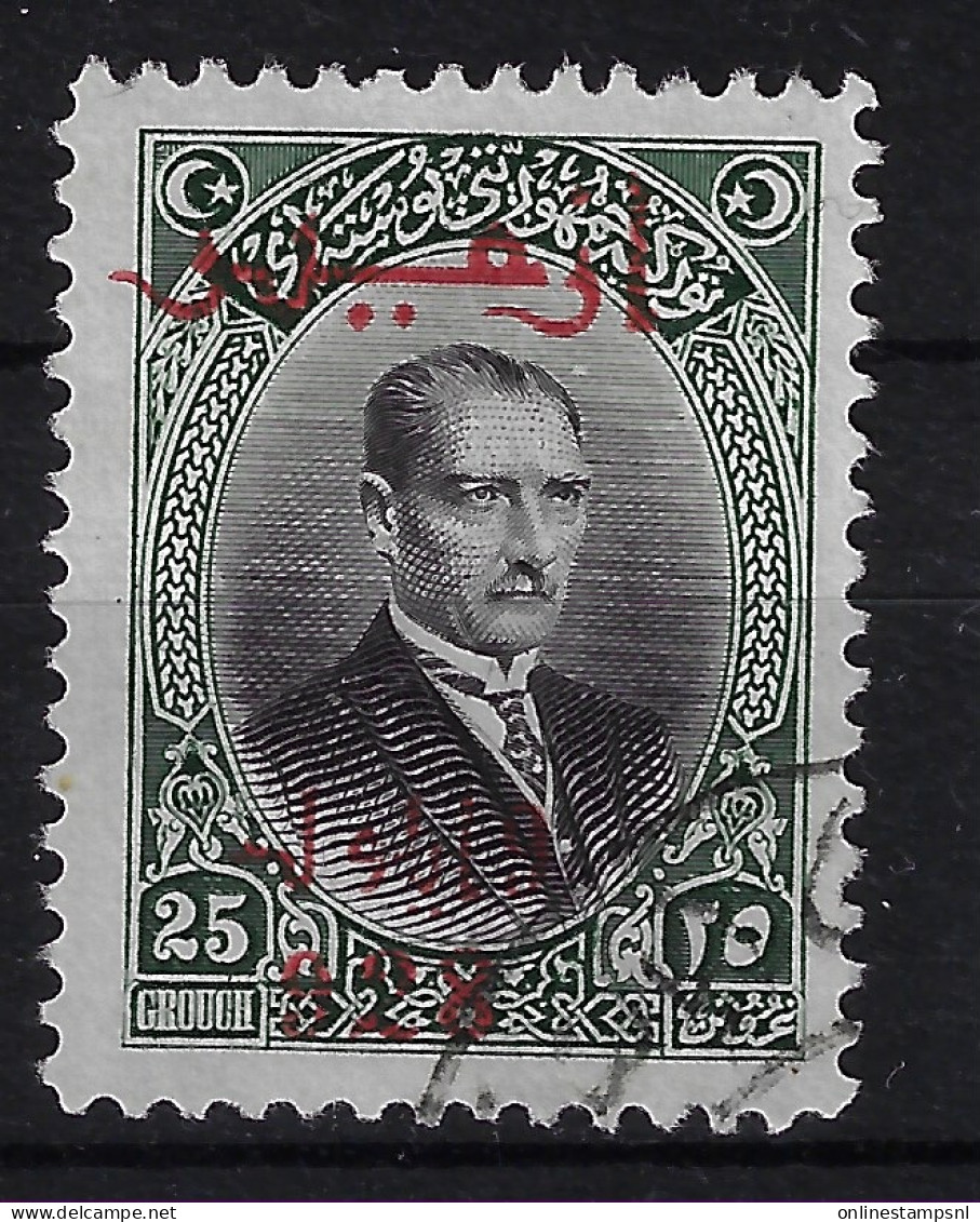 Turkey: Mi 878 Isf  1198 1928 Oblitéré/cancelled/used - Gebruikt