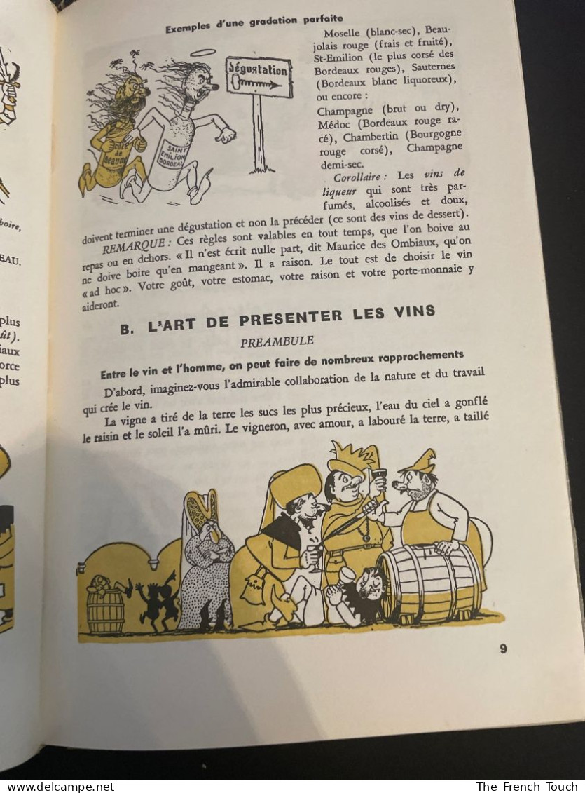 Henri Brochier - PETIT BREVIAIRE DE L'AMATEUR DE VIN - 1966 - Cucina & Vini