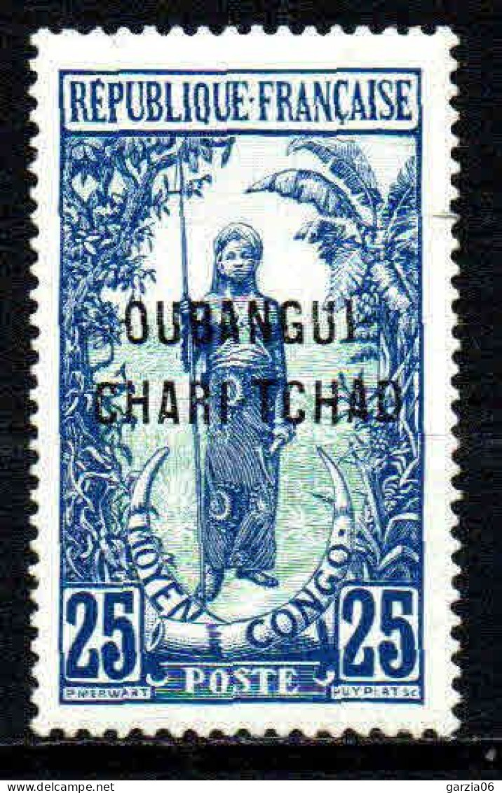 Oubangui Chari - 1915  - N° 8  - Neuf *  - MLH - Neufs