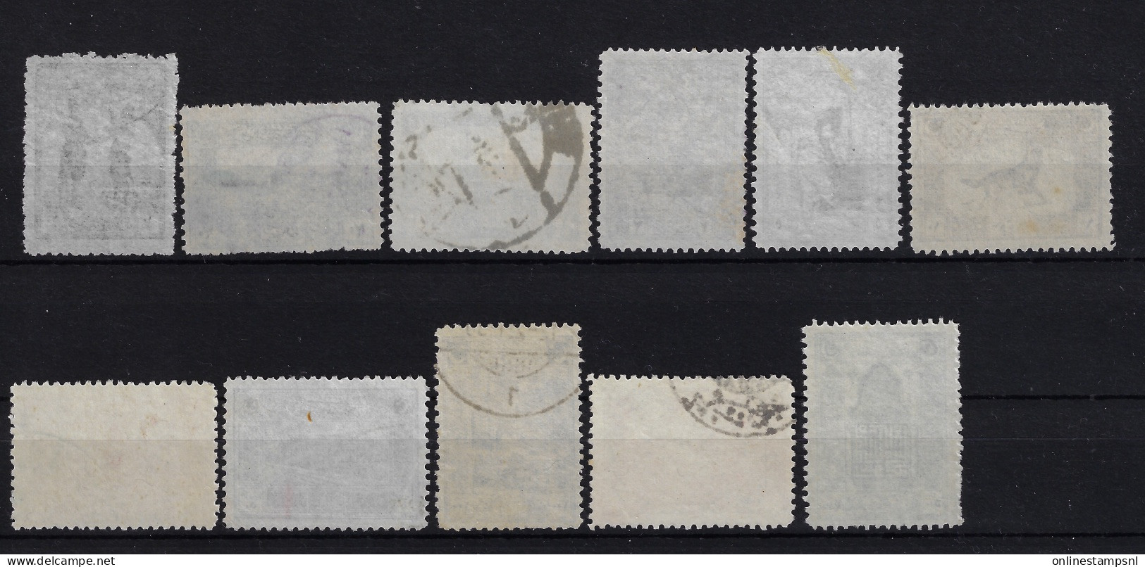 Turkey: Mi 767 - 778  Isf  1079 - 1090 1922 Oblitéré/cancelled/used 1x 50 Piasters - Usados
