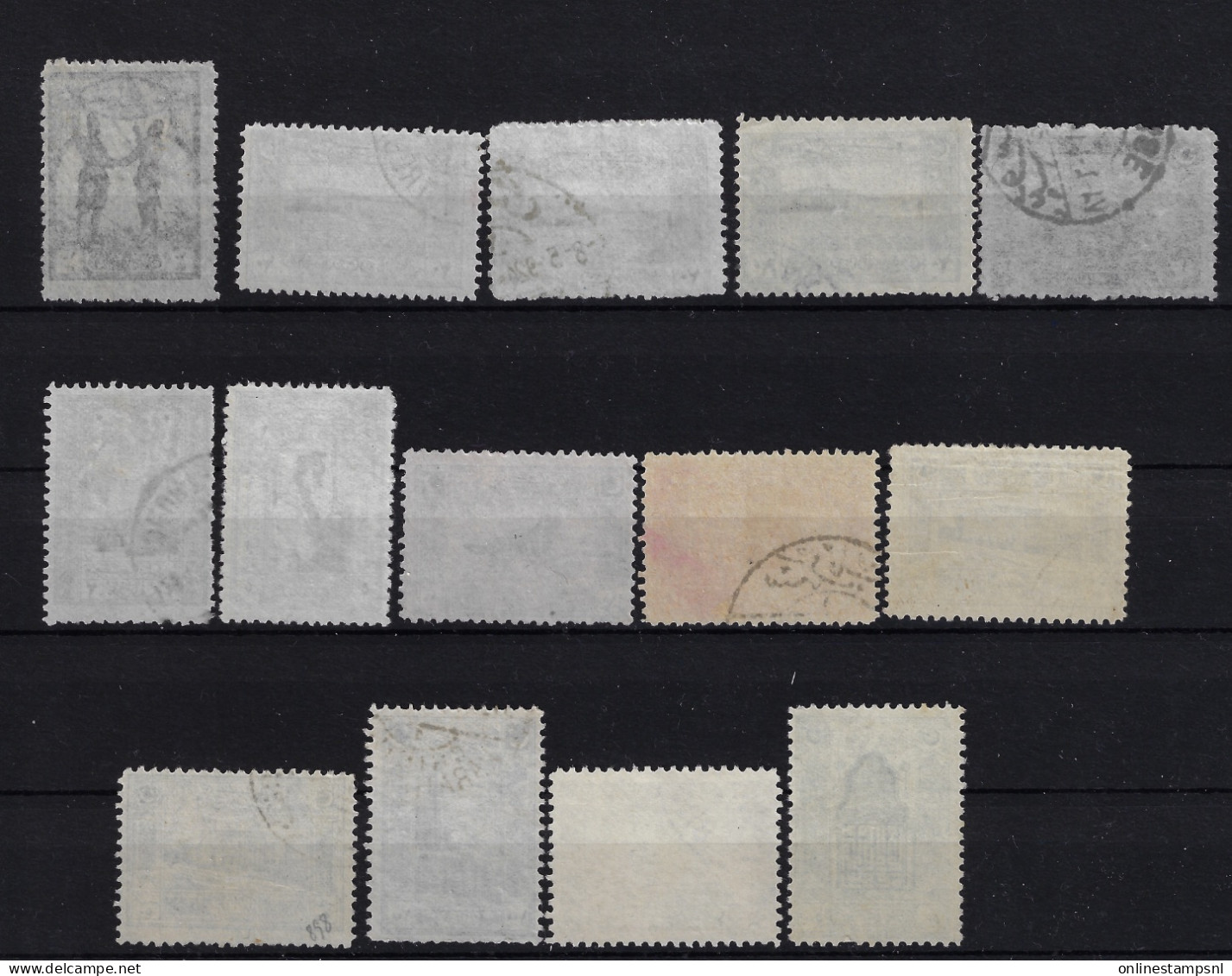 Turkey: Mi 767 - 778   Isf  1079 - 1090 1923 Oblitéré/cancelled/used Extra Shades - Usados