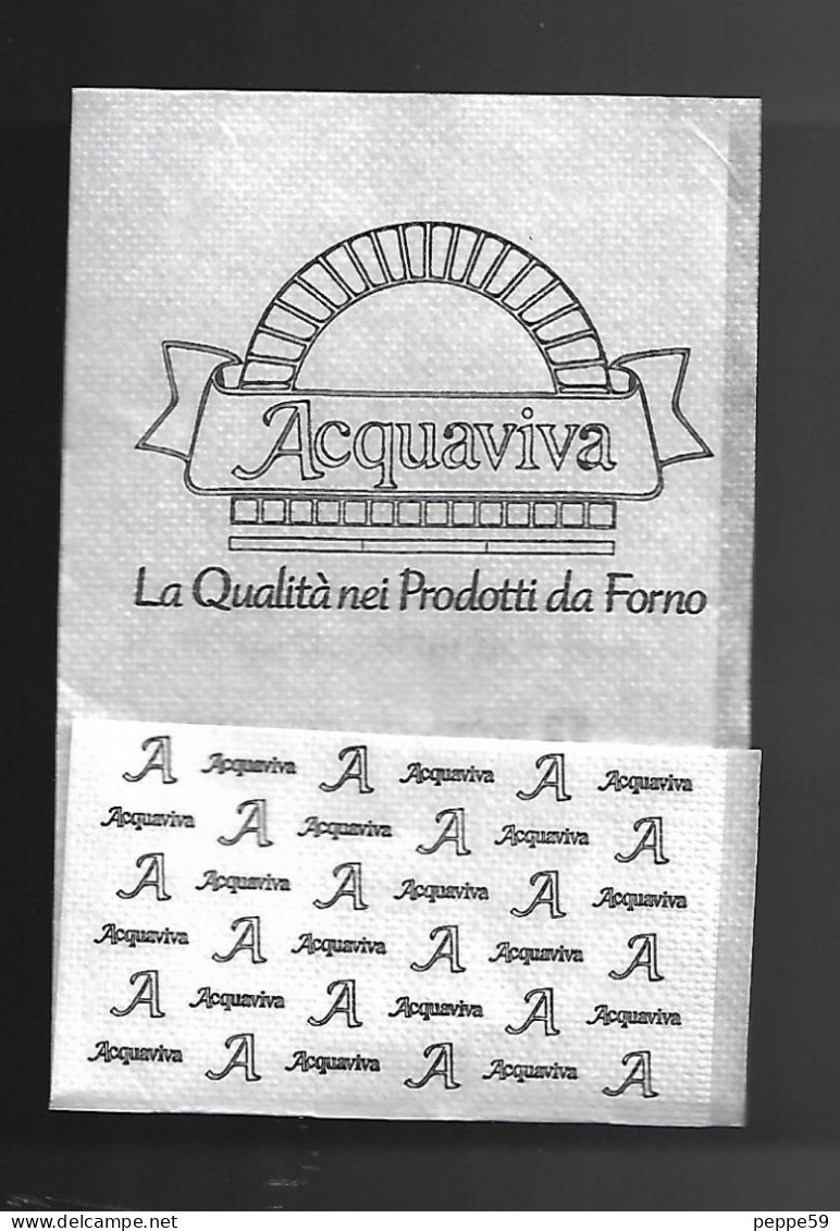 Tovagliolino Da Caffè - Acquaviva 01 - Serviettes Publicitaires