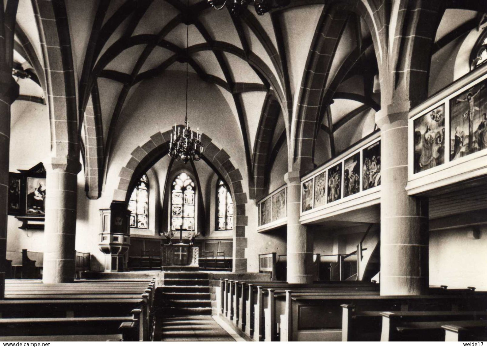 05320 -WESTERBURG Im Westerwald - Blick In Den Kirchraum Der Evangelischen Kirche - Westerburg