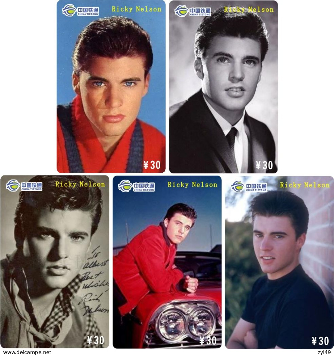 M14025 China phone cards RICKY NELSON 75pcs