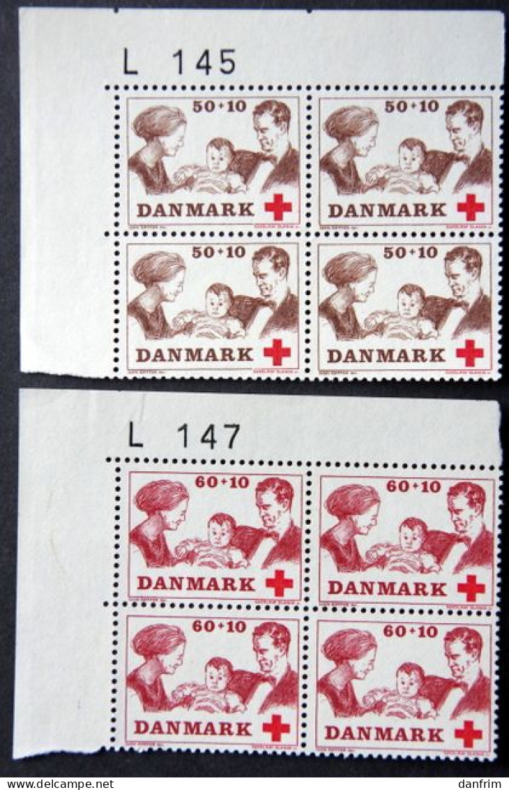 Denmark 1969  Red Cross   Minr.488-89   MNH  (**)   ( Lot KS 1590  ) - Unused Stamps