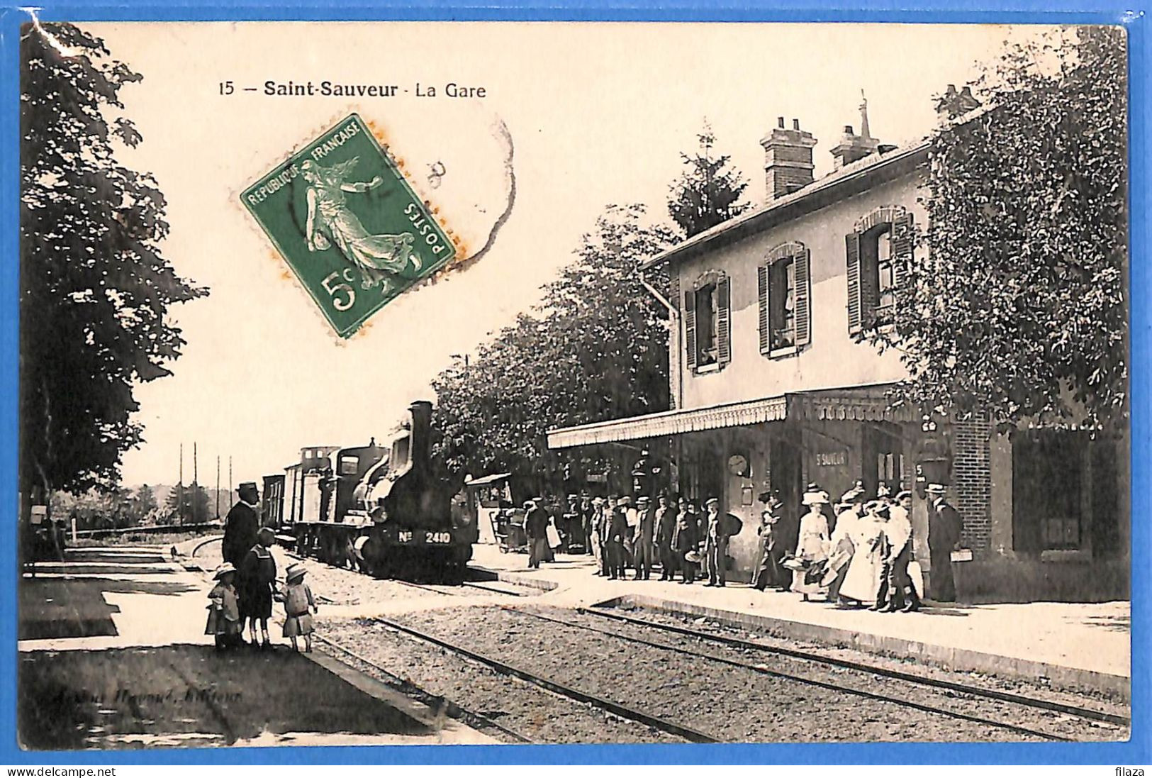 89 - Yonne - Saint Sauveur - La Gare (N14657) - Saint Sauveur En Puisaye