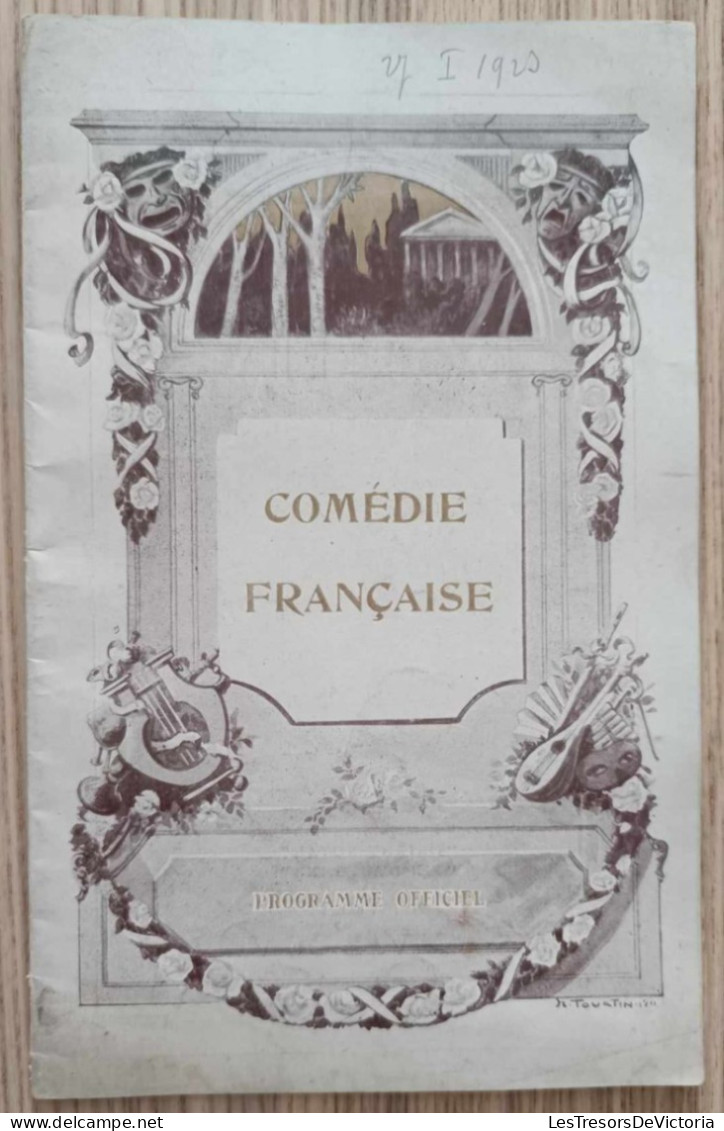 Programme - Programme Officiel - Comédie Française - La Voisin - Programme