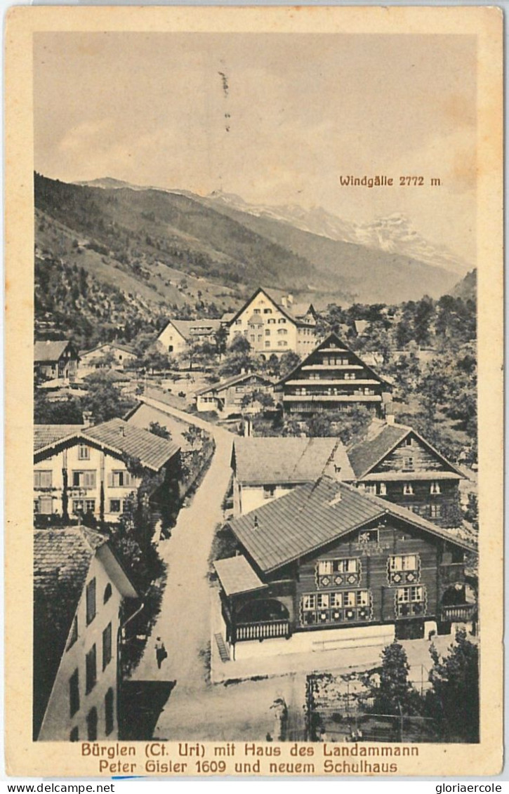 57610 - SWITZERLAND - Vintage Postcard - Bürglen, Uri 1912 - Bürglen