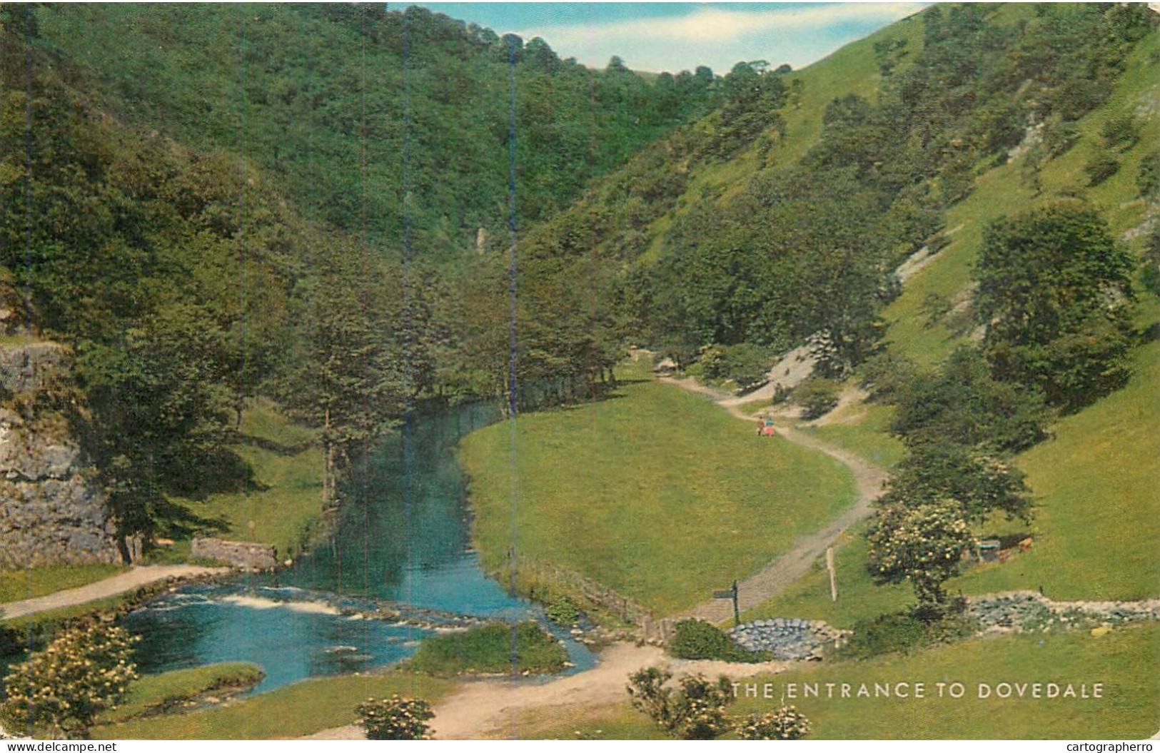 United Kingdom England Dovedale Landscape - Canterbury