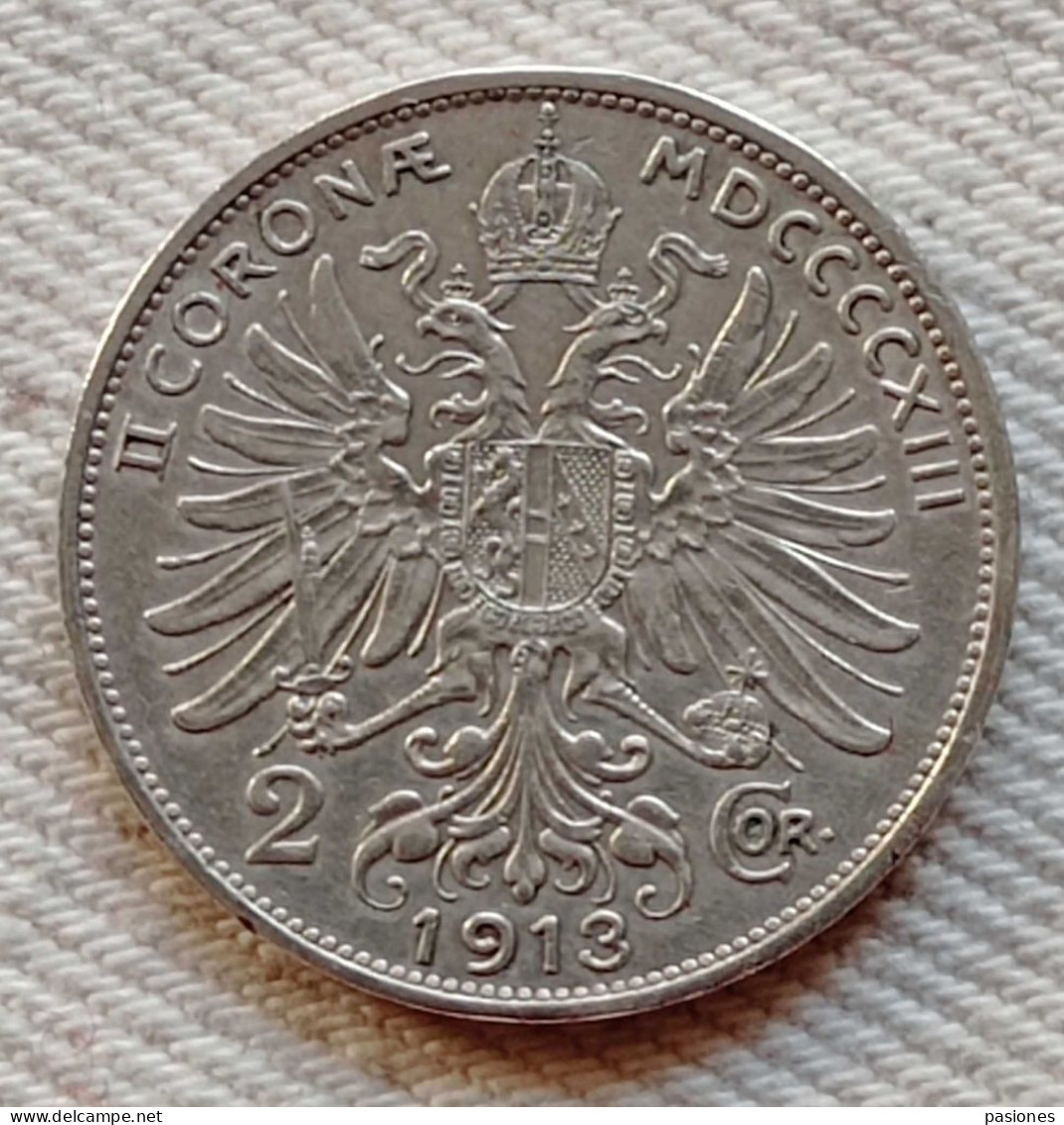 Austria 2 Corone 1913 - Autriche