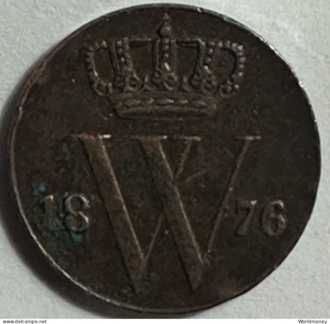 Netherlands ½ Cent 1876 - 1849-1890: Willem III.