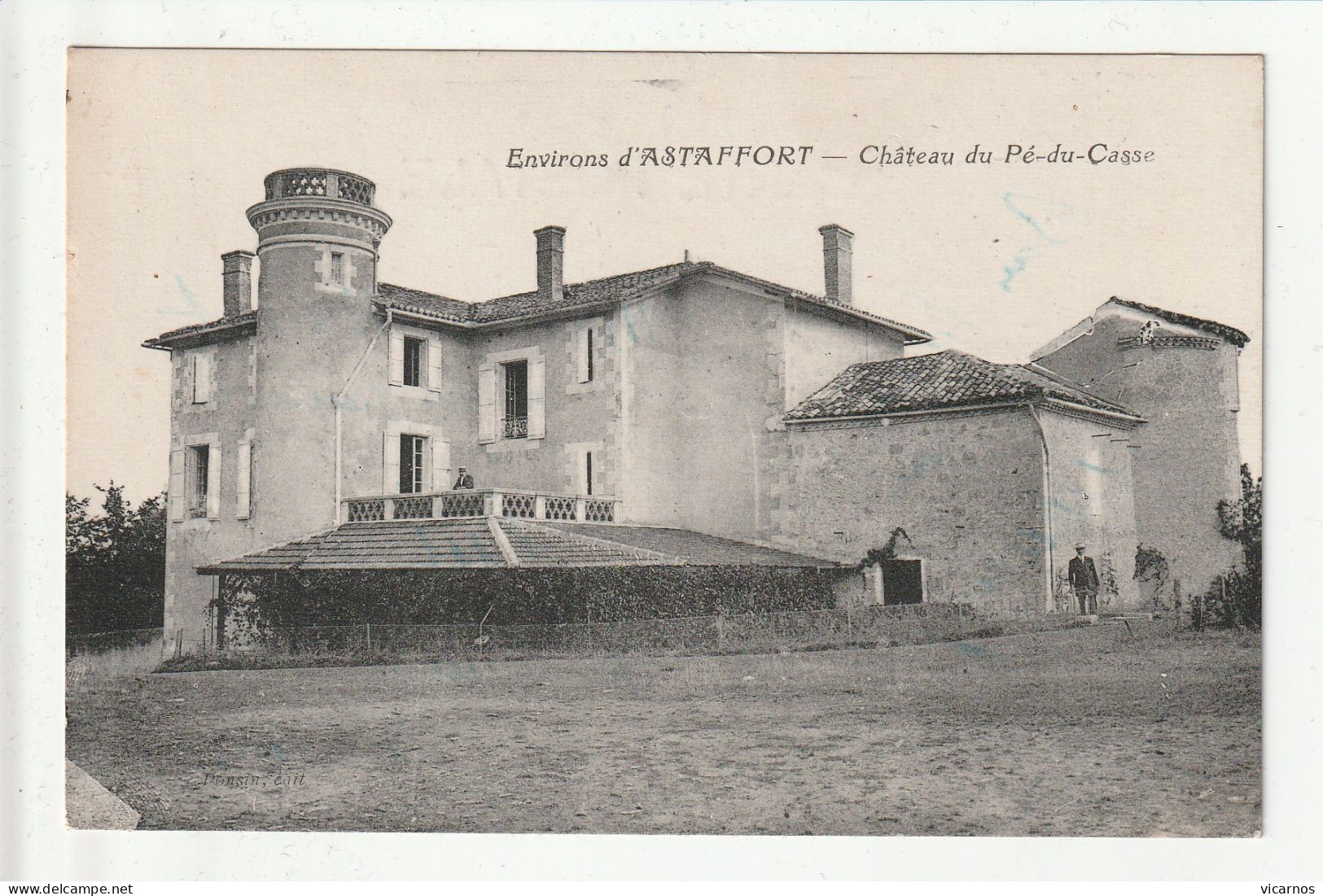 CP 47 ASTAFFORT Env. Chateau Du Pé Du Casse - Astaffort