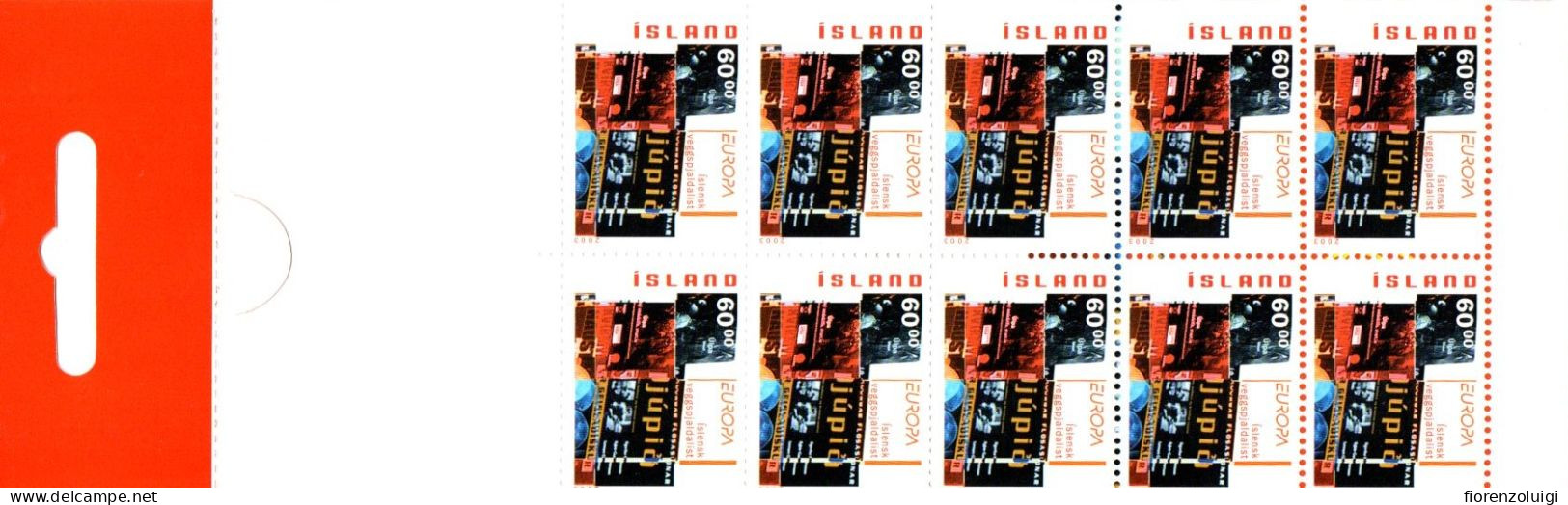 EUROPA CEPT 2003 GIRO COMPLETO LIBRETTI / BOOKLETS MNH**