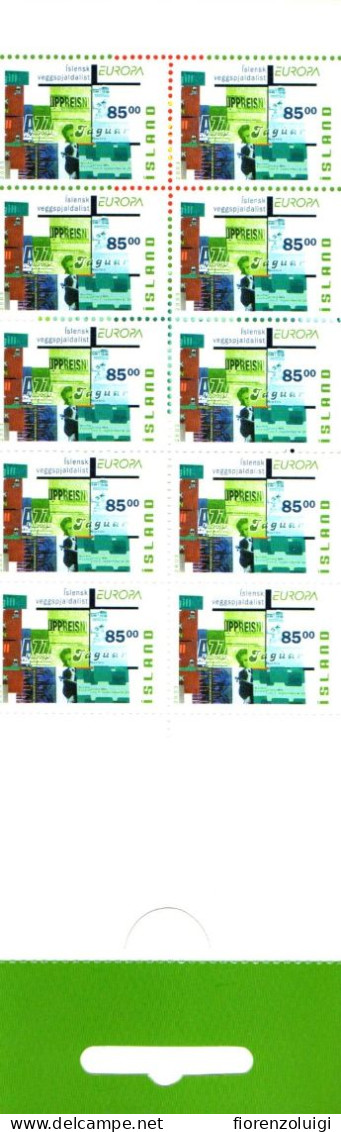 EUROPA CEPT 2003 GIRO COMPLETO LIBRETTI / BOOKLETS MNH**