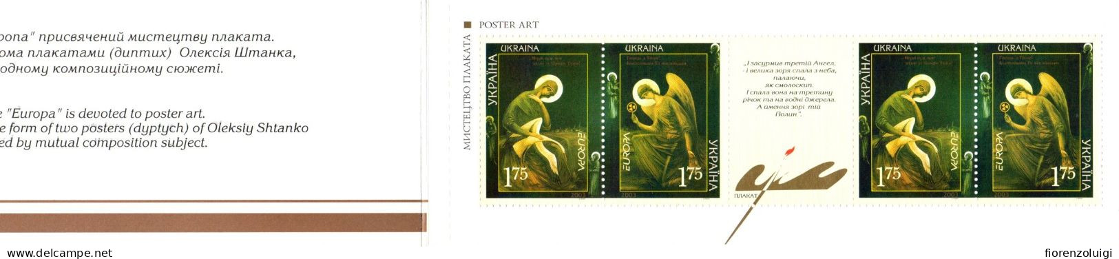 EUROPA CEPT 2003 GIRO COMPLETO LIBRETTI / BOOKLETS MNH**