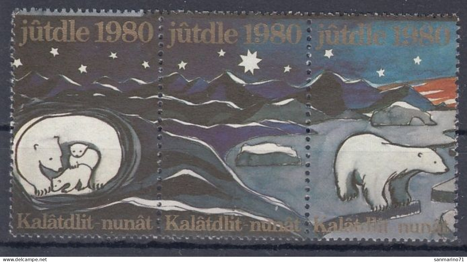 GREENLAND Christmas 1980,unused (**) - Unused Stamps