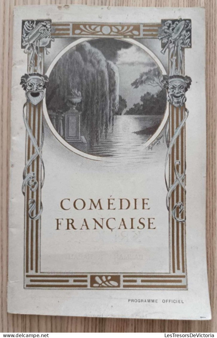 Programme Théâtre - Comédie Française - Une Visite à La Comédie Française - Programas