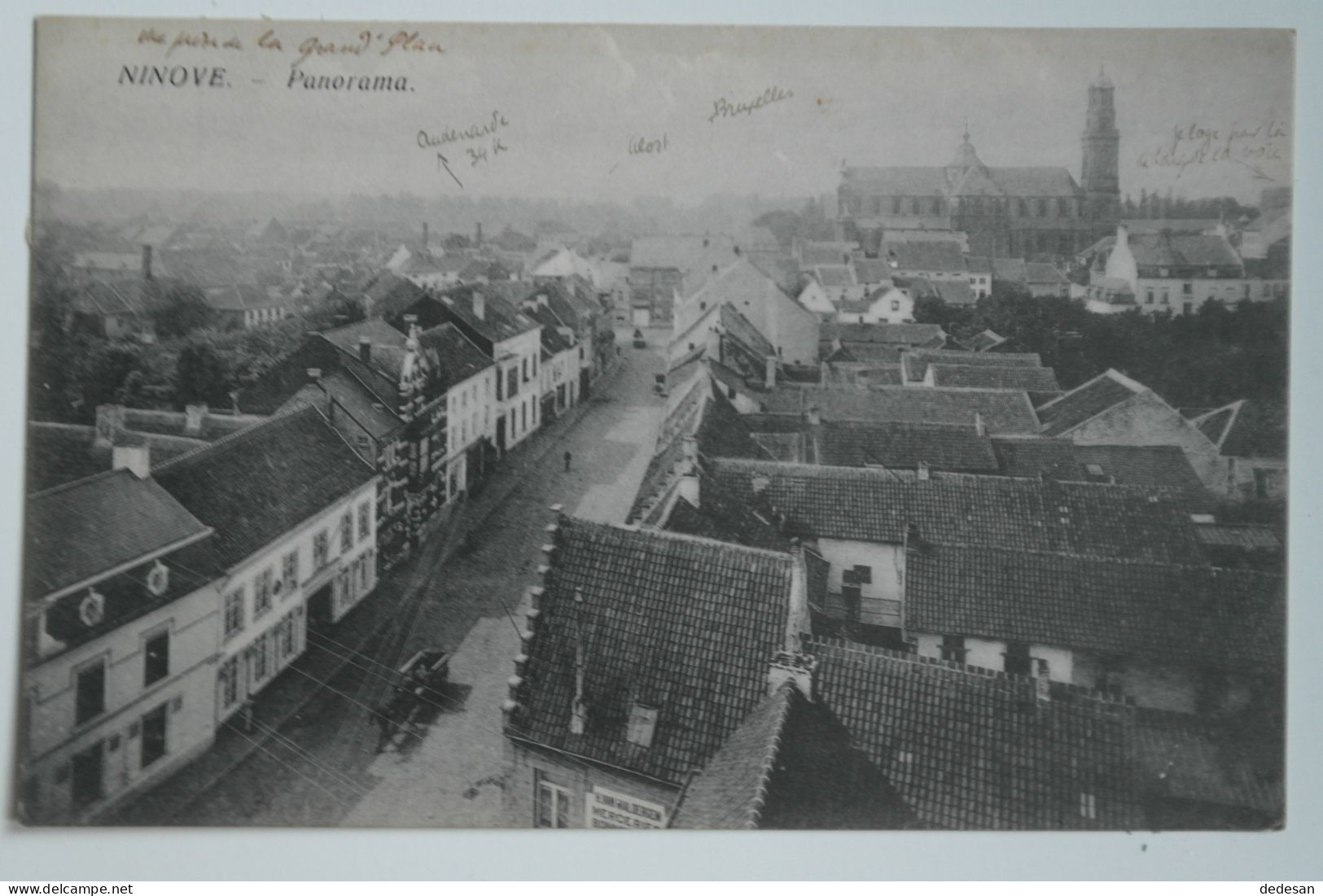 Cpa NINOVE Panorama - NOV52 - Ninove