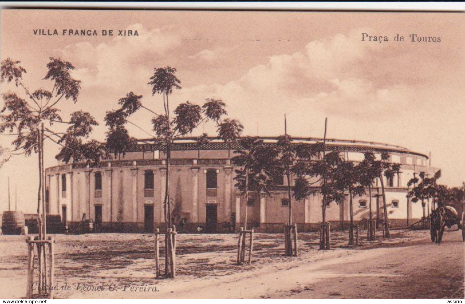 Portugal 3 Postais Praça De Toros De Vila Franca - Santarem