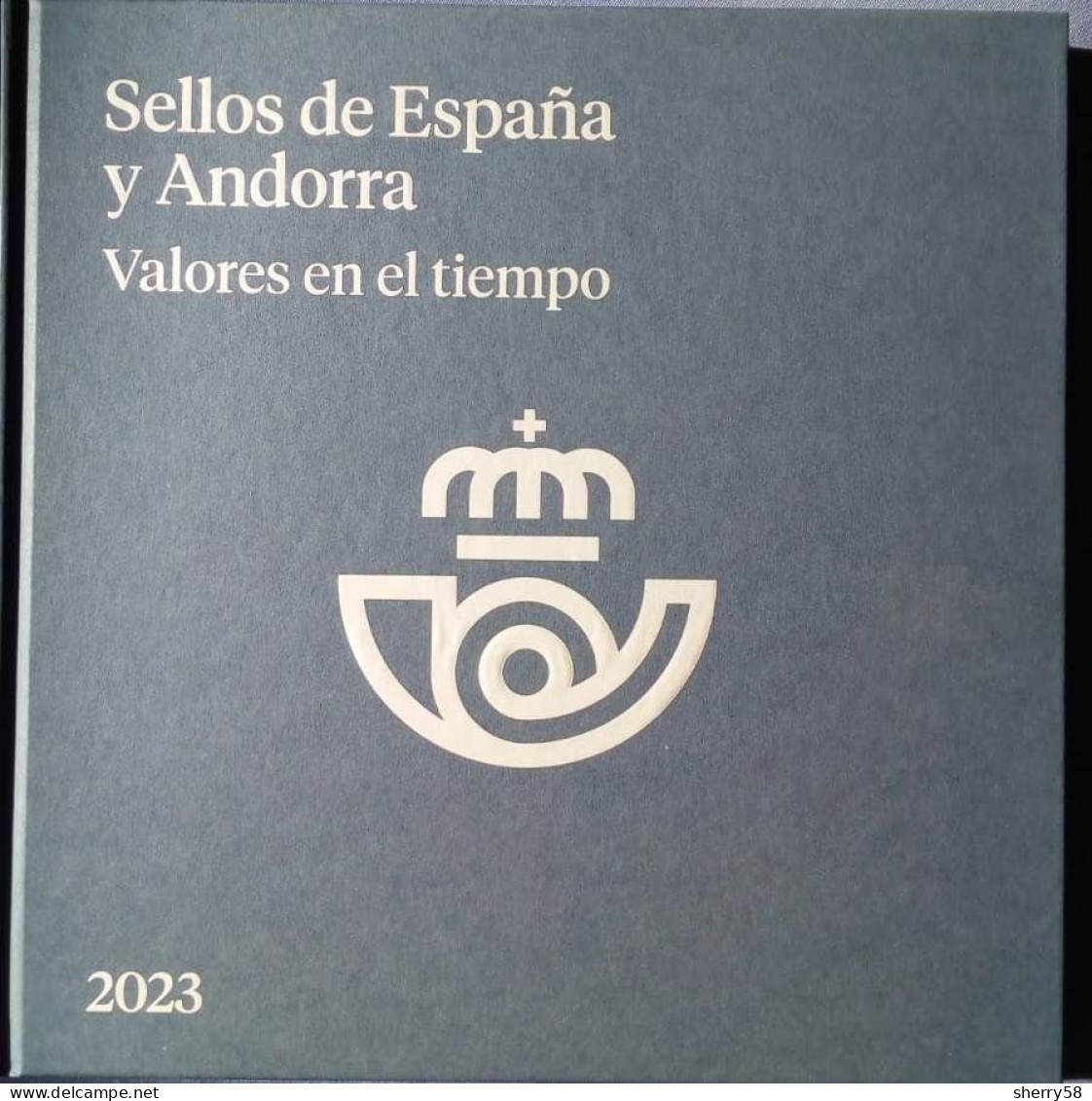 2023-AÑO COMPLETO DE ESPAÑA Y ANDORRA EN LIBRO-ÁLBUM DEL SERVICIO FILATÉLICO DE CORREOS SIN SELLOS - Años Completos