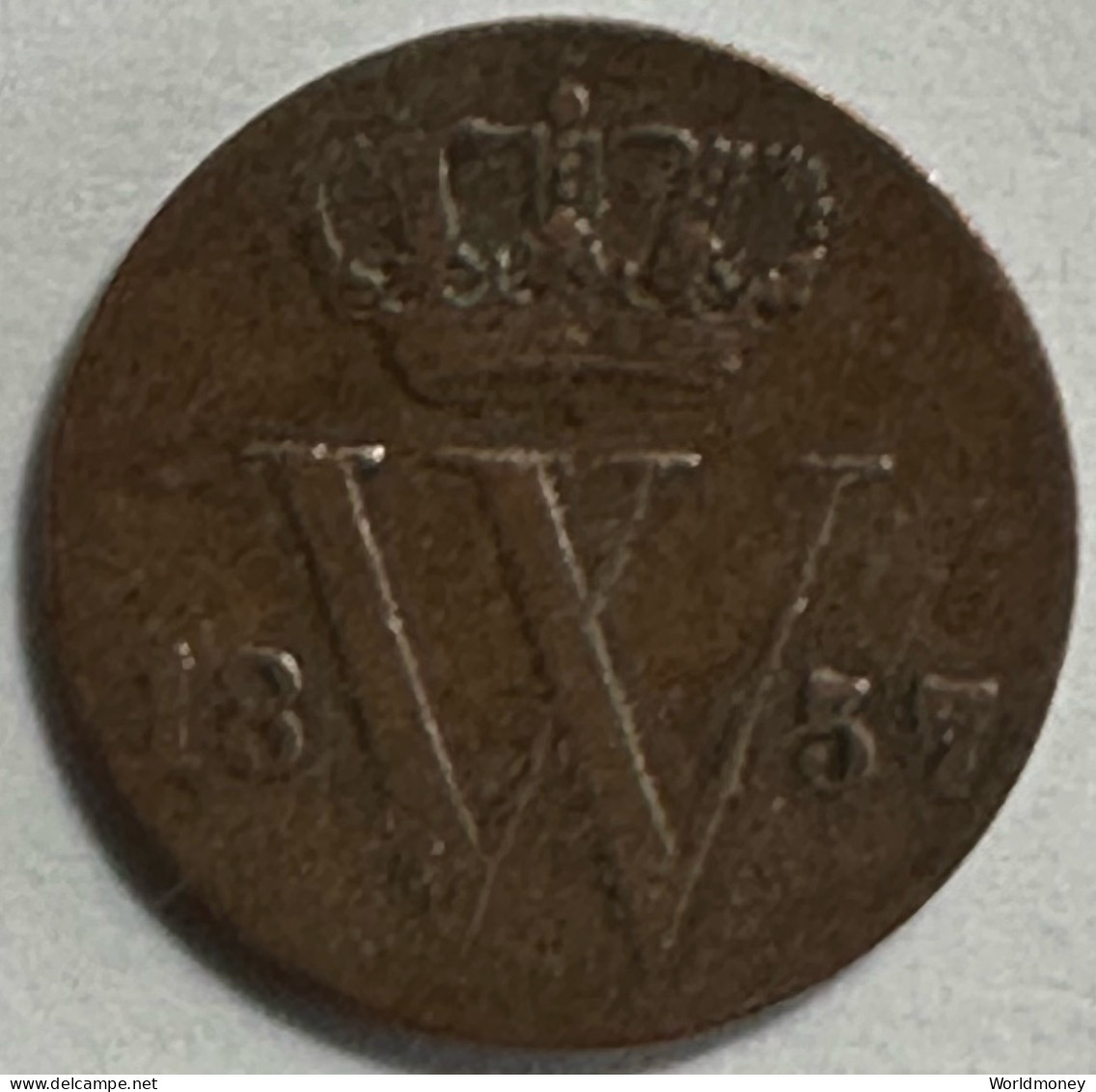 Netherlands ½ Cent 1857 - 1849-1890: Willem III.