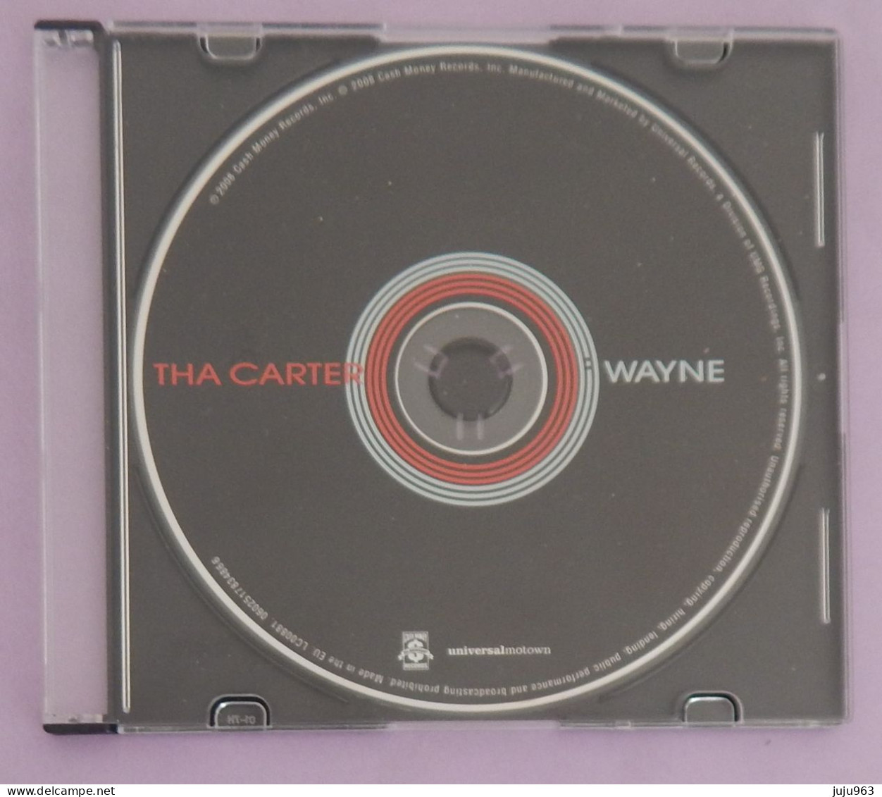 CD THA CARTER WAYNE ANNEE 2008  BON ETAT PAS DE JAQUETTE OCCASION - Dance, Techno En House