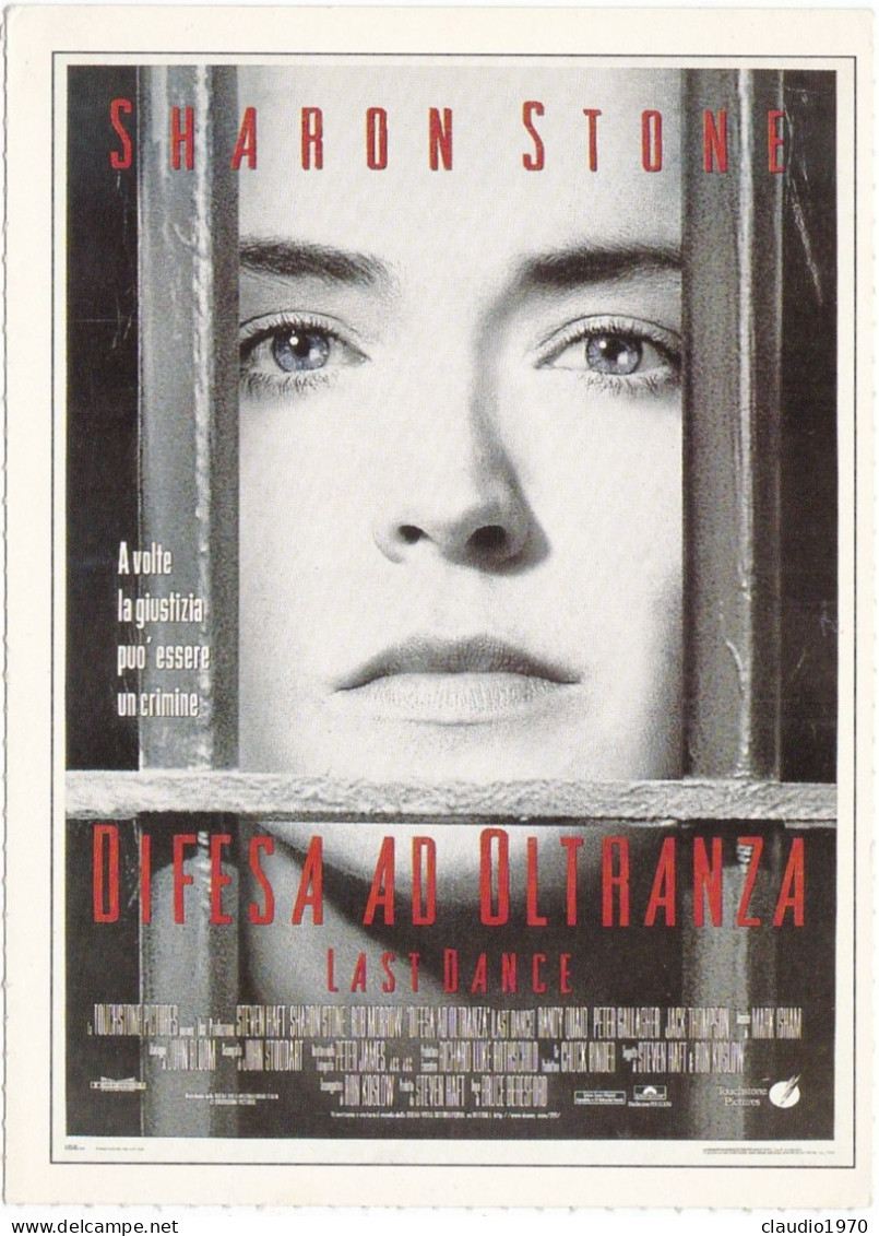 CINEMA - DIFESA AD OLTRANZA - 1996 - PICCOLA LOCANDINA CM. 14X10 - Cinema Advertisement