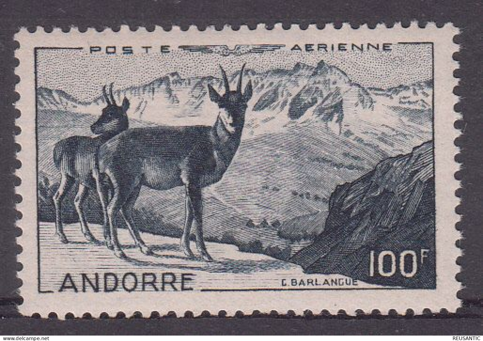 ANDORRE - AERIENNE NUMS A 1 NEUF SANS CHARNIERE - Airmail