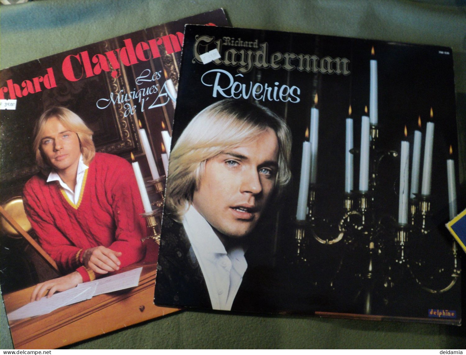 RICHARD CLAYDERMAN. PAIRE DE 33 TOURS. 1979 / 1980 DELPHINE 700 045 / 36. MY WAY / LA VRAIE MUSIQUE DE L AMOUR / FEELING - Instrumental