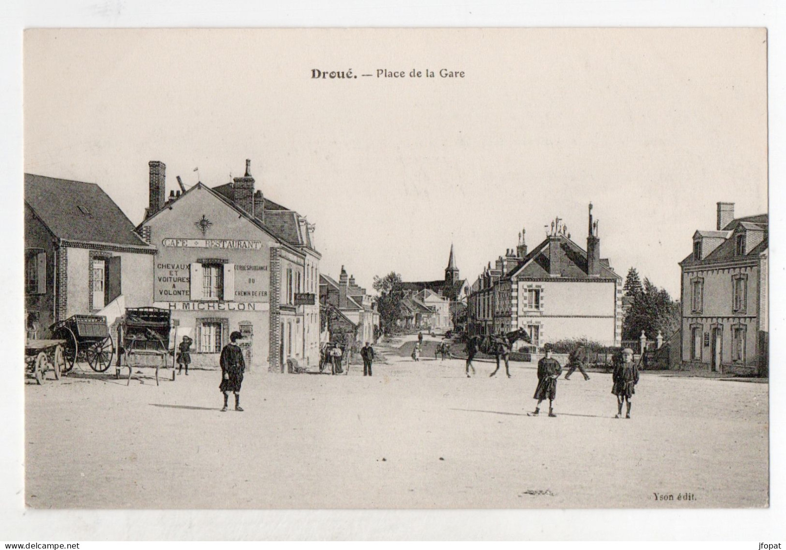 41 LOIR ET CHER - DROUE Place De La Gare - Droue