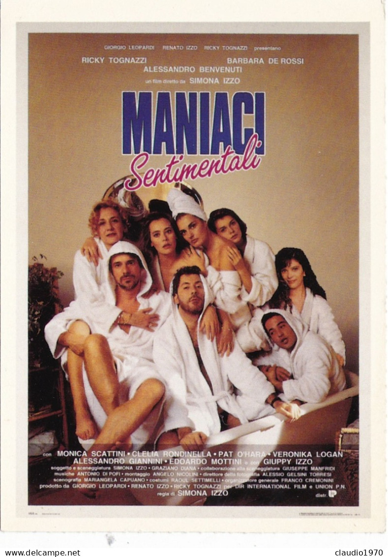 CINEMA - MANIACI SENTIMENTALI - 1994 - PICCOLA LOCANDINA CM. 14X10 - Werbetrailer