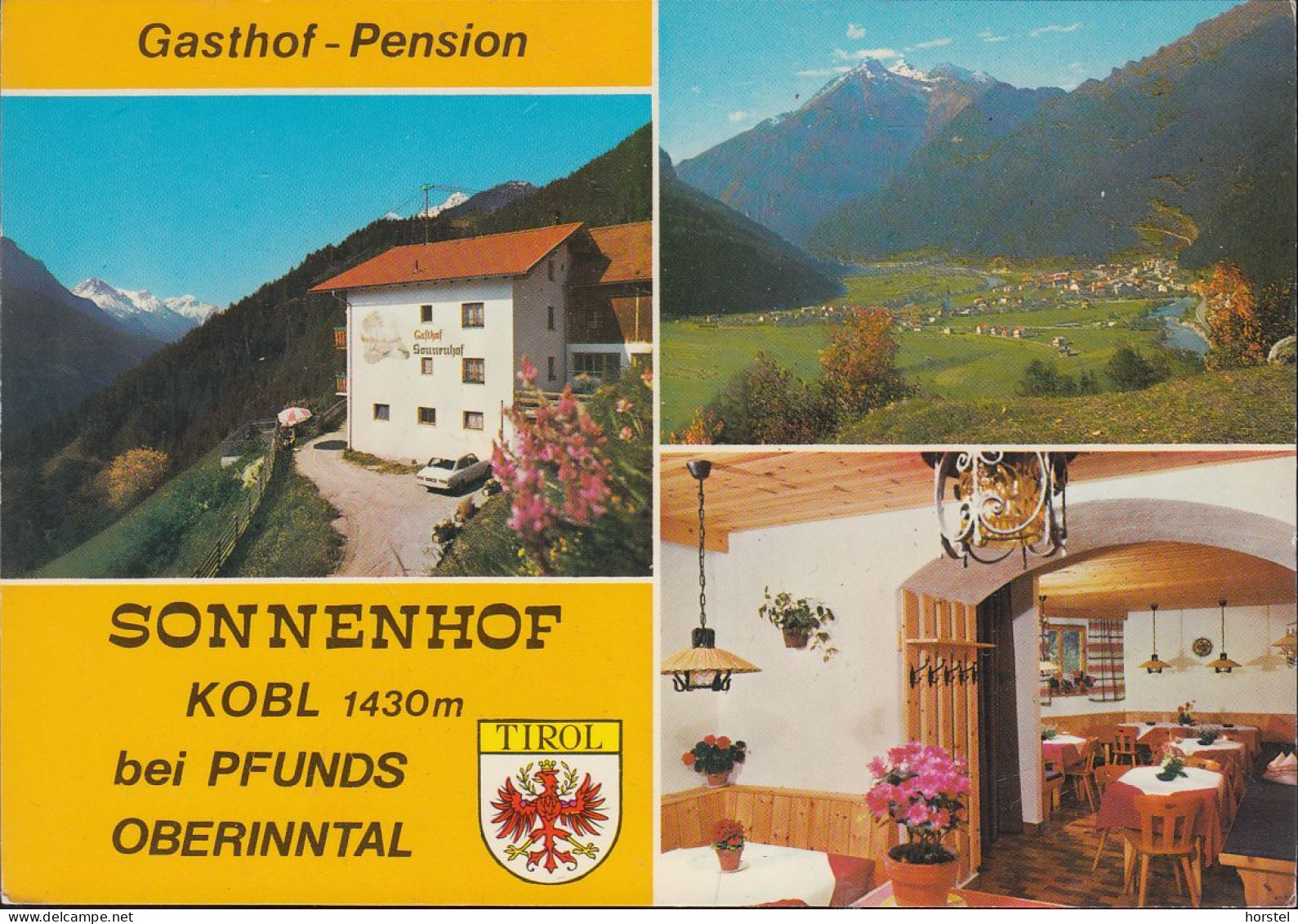 Austria - 6542 Pfunds - Gasthof Pension Sonnenhof - Car - Nauders