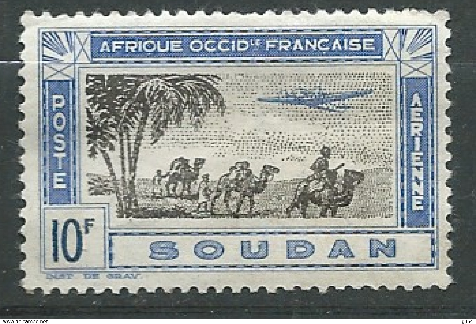Soudan  Français - Aérien   - Yvert N° 15 (*)      -  Ax 15835 - Neufs