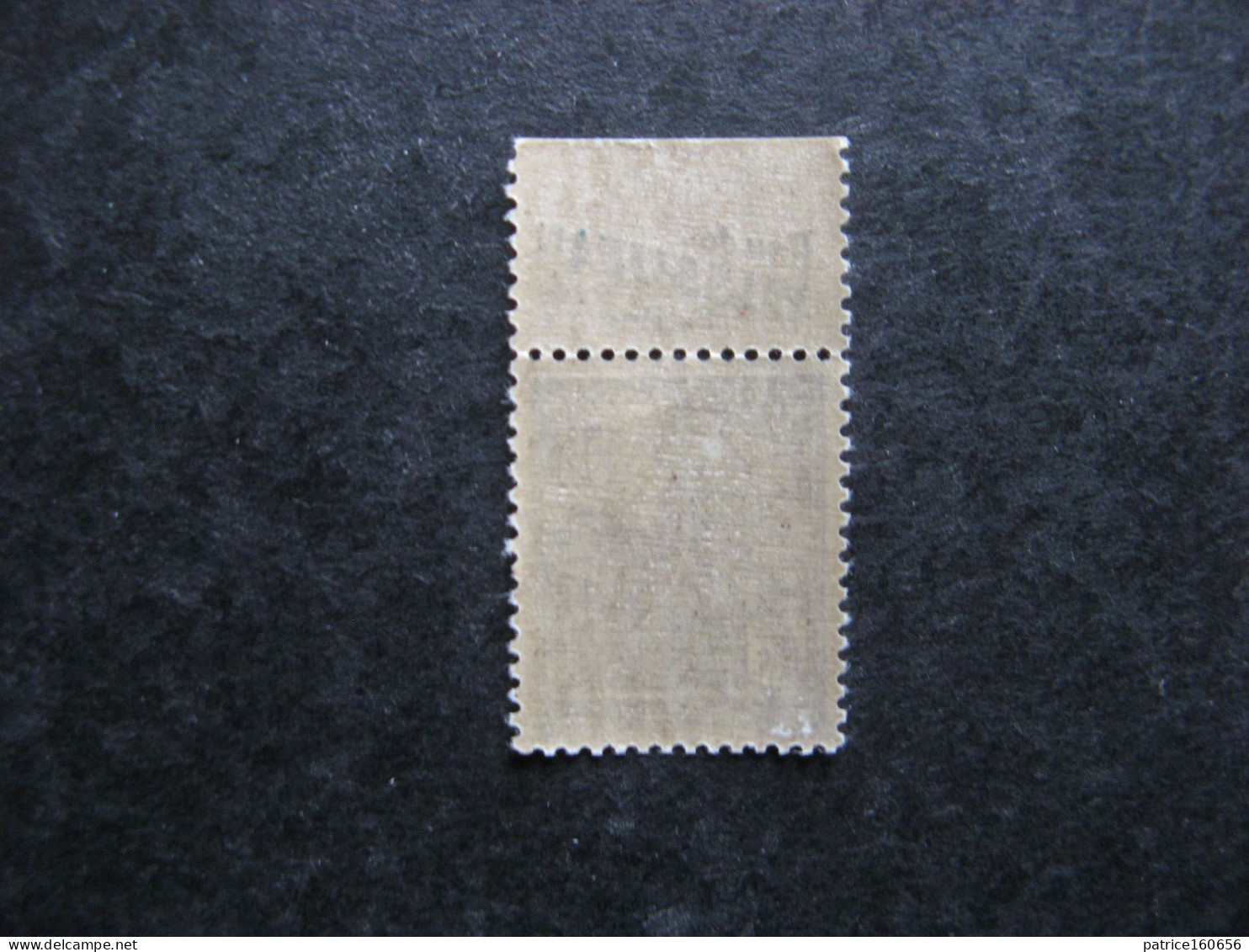 N° 257b, Neuf XX. Avec PUB Supérieure " VALS ". - Unused Stamps