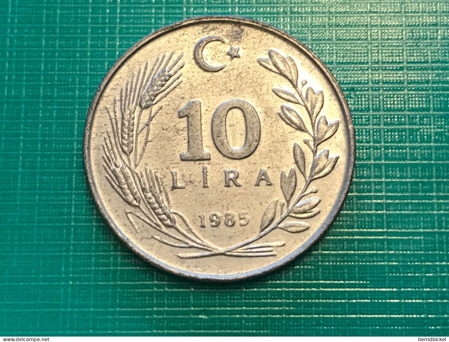 Münze Münzen Umlaufmünze Türkei 10 Lira 1985 - Turquie