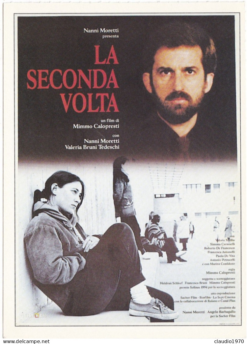 CINEMA - LA SECONDA VOLTA - 1995 - PICCOLA LOCANDINA CM. 14X10 - Cinema Advertisement