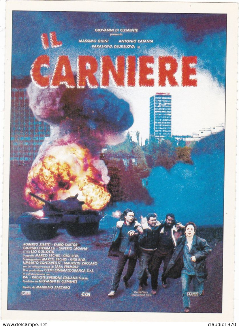 CINEMA - IL CARNIERE - 1997 - PICCOLA LOCANDINA CM. 14X10 - Werbetrailer