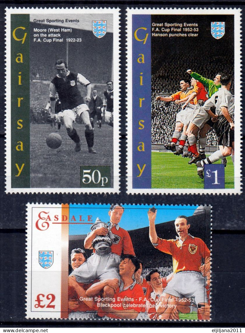 ⁕ GB 1995 UK ⁕ Football Stamp DAVAAR, GAIRSAY, EASDALE, BERNERA ⁕ Locals / Cinderella - See Scan - Ortsausgaben