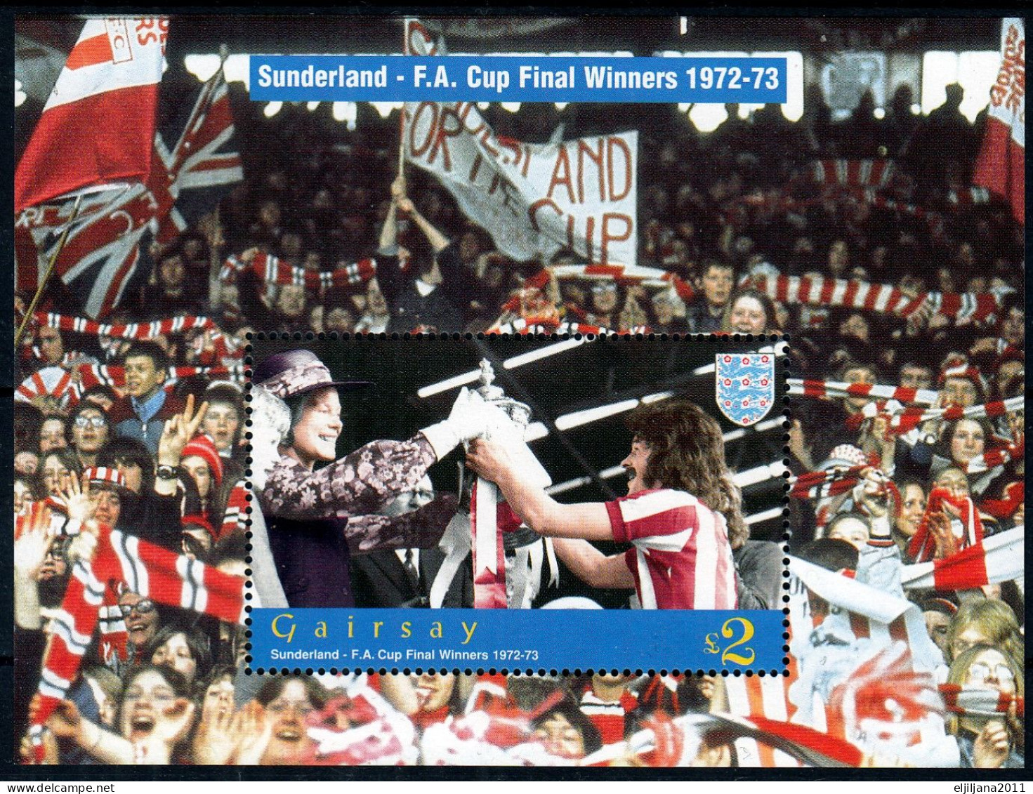 ⁕ GB 1995 UK ⁕ Football Stamp DAVAAR, GAIRSAY, EASDALE, BERNERA ⁕ Locals / Cinderella - See Scan - Local Issues