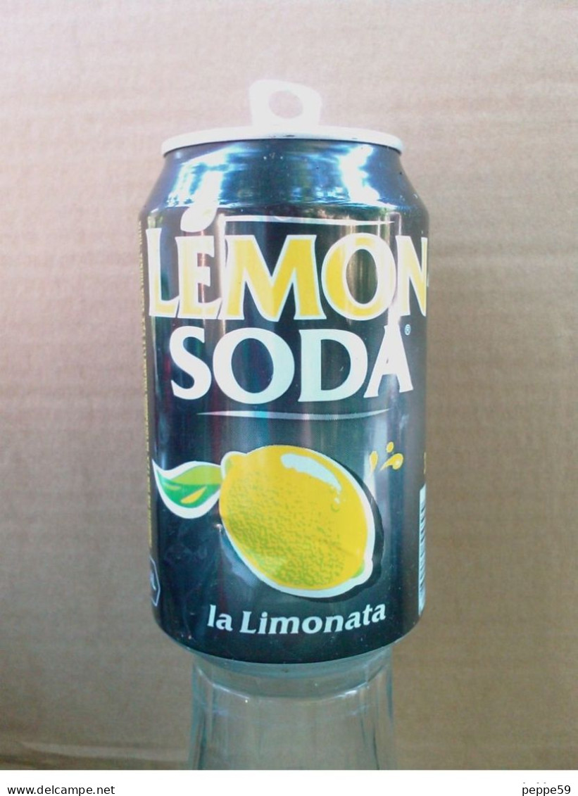 Lattina Italia - Lemon Soda 1 - 33 Cl.  ( Vuota ) - Cannettes