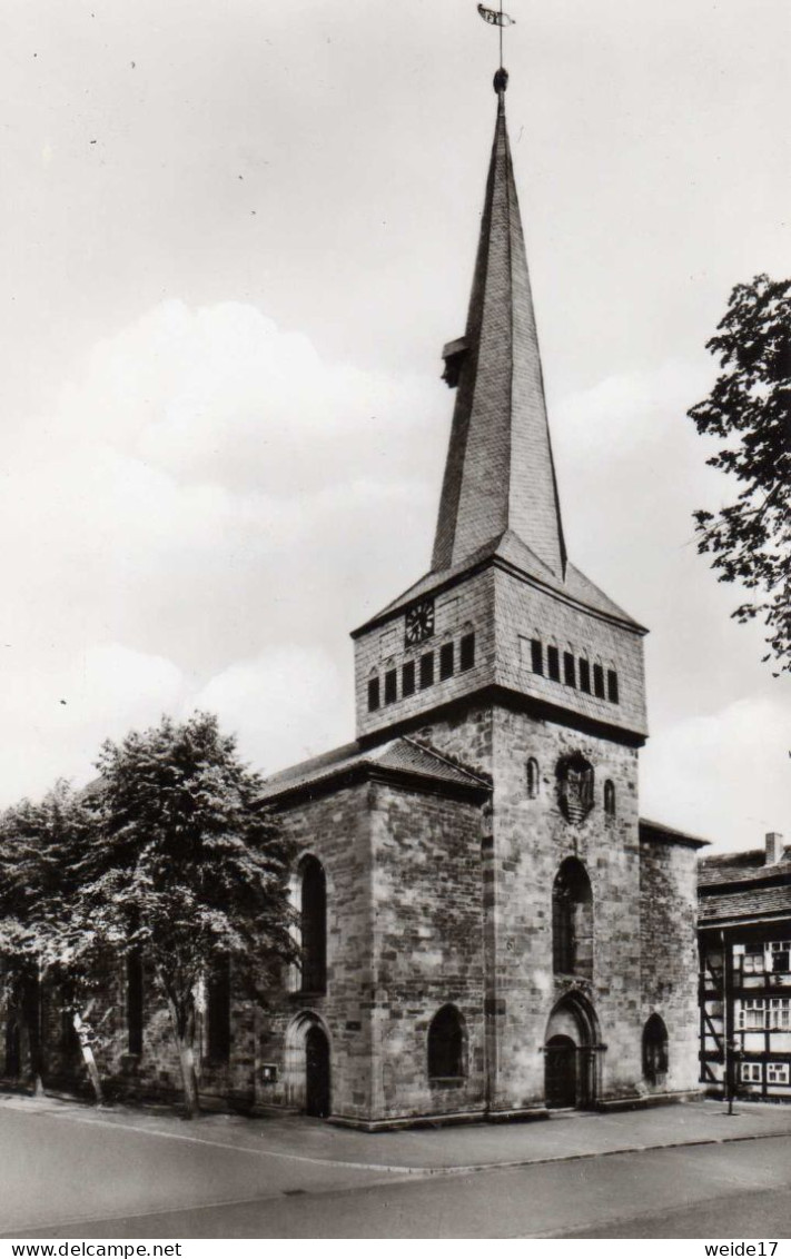 05335 -  USLAR Im Solling - Blick Auf Die Evangelische Kirche - Uslar